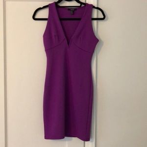 Forever 21 purple bodycon dress